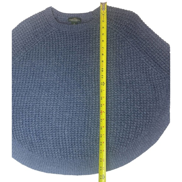 Lauren Ralph Lauren Jeans Co Blue Crew Neck Sweater Poncho Small - Picture 7 of 10
